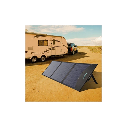 Ładowarka solarna Choetech SC008 składana 120W DC, USB C, 2xUSB-A czarna