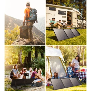 Hurtownia GSM - Solar-Ladegerät Choetech SC008 faltbar 120W DC, USB C, 2xUSB-A schwarz - CHT141 - {ean13} - Hurt