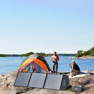 Wholesale Choetech SC008 Solar Charger Foldable 120W DC, USB C, 2xUSB-A black - CHT141 - {ean13} - Hurt
