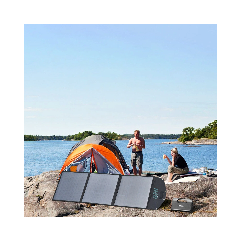 Hurtownia GSM - Solar-Ladegerät Choetech SC008 faltbar 120W DC, USB C, 2xUSB-A schwarz - CHT141 - {ean13} - Hurt