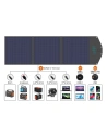 Hurtownia GSM - Solární nabíječka Choetech SC008 skládací 120W DC, USB C, 2xUSB-A černá - CHT141 - {ean13} - Hurt