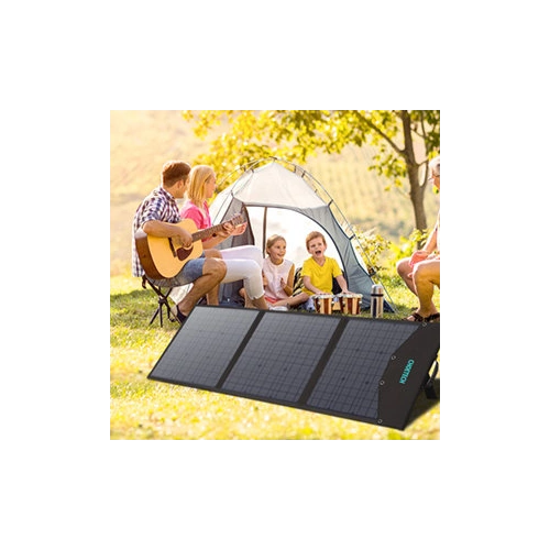 Ładowarka solarna Choetech SC008 składana 120W DC, USB C, 2xUSB-A czarna