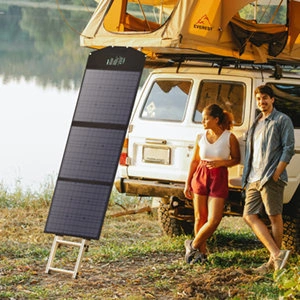 Hurtownia GSM - Solar-Ladegerät Choetech SC008 faltbar 120W DC, USB C, 2xUSB-A schwarz - CHT141 - {ean13} - Hurt