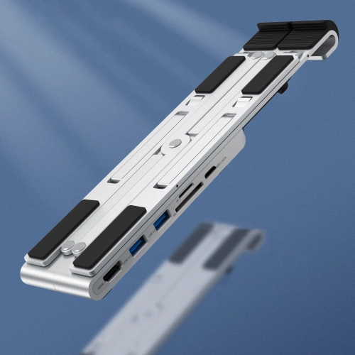 Podstawka HUB Choetech HUB-M43 PD/USB-C HDMI(4K/30Hz)/2xUSB-A/USB-C/SD/TF czarny