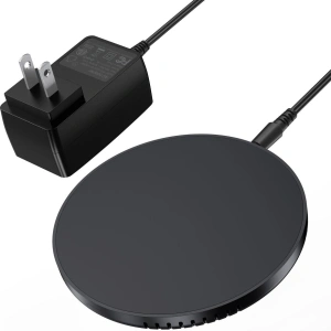Hurtownia GSM - Încărcător wireless de birou Choetech T590-F 10W + încărcător UE cu cablu negru - CHT145 - {ean13} - Hurt