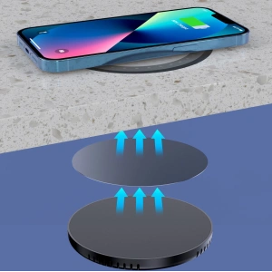 Hurtownia GSM - Ładowarka bezprzewodowa pod blat Choetech T590-F 10W + ładowarka EU z kablem czarna - CHT145 - {ean13} - Hurt