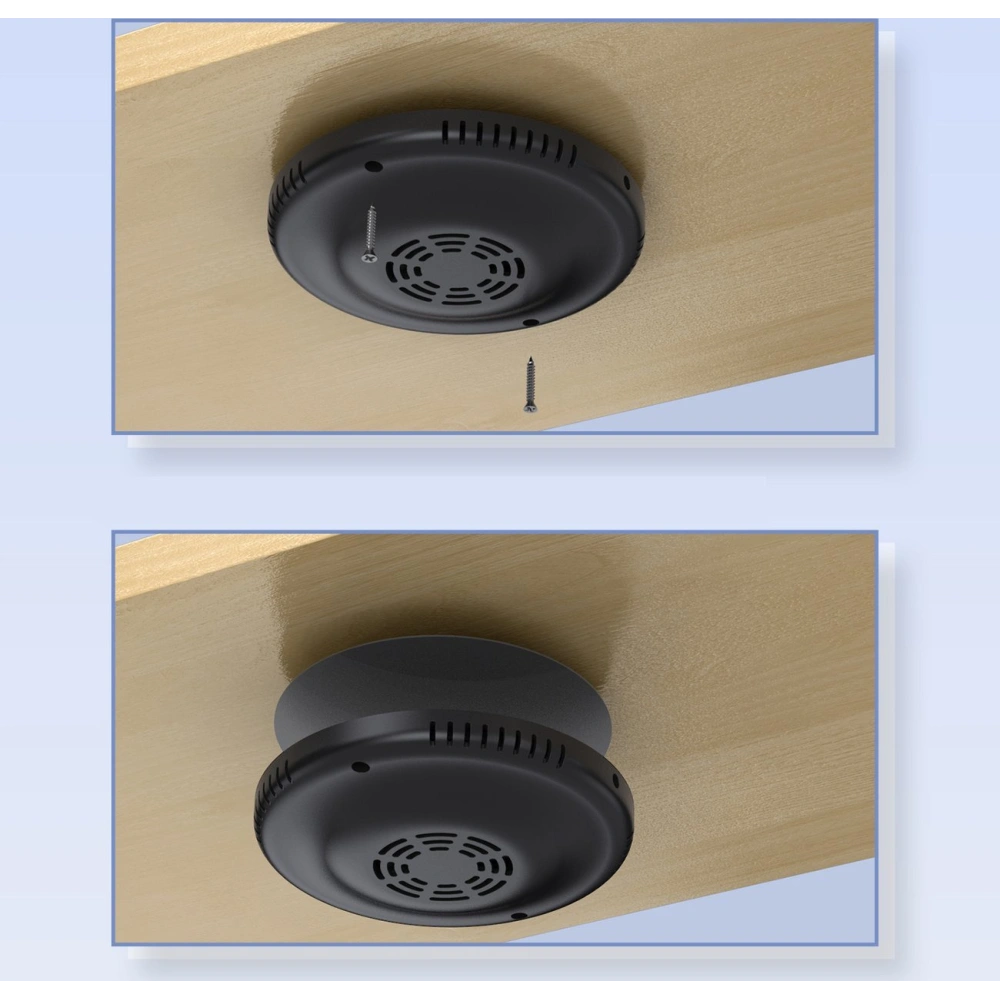 Kabellose Ladegerät unter Tisch Choetech T590-F 10W + EU-Ladegerät mit schwarzem Kabel