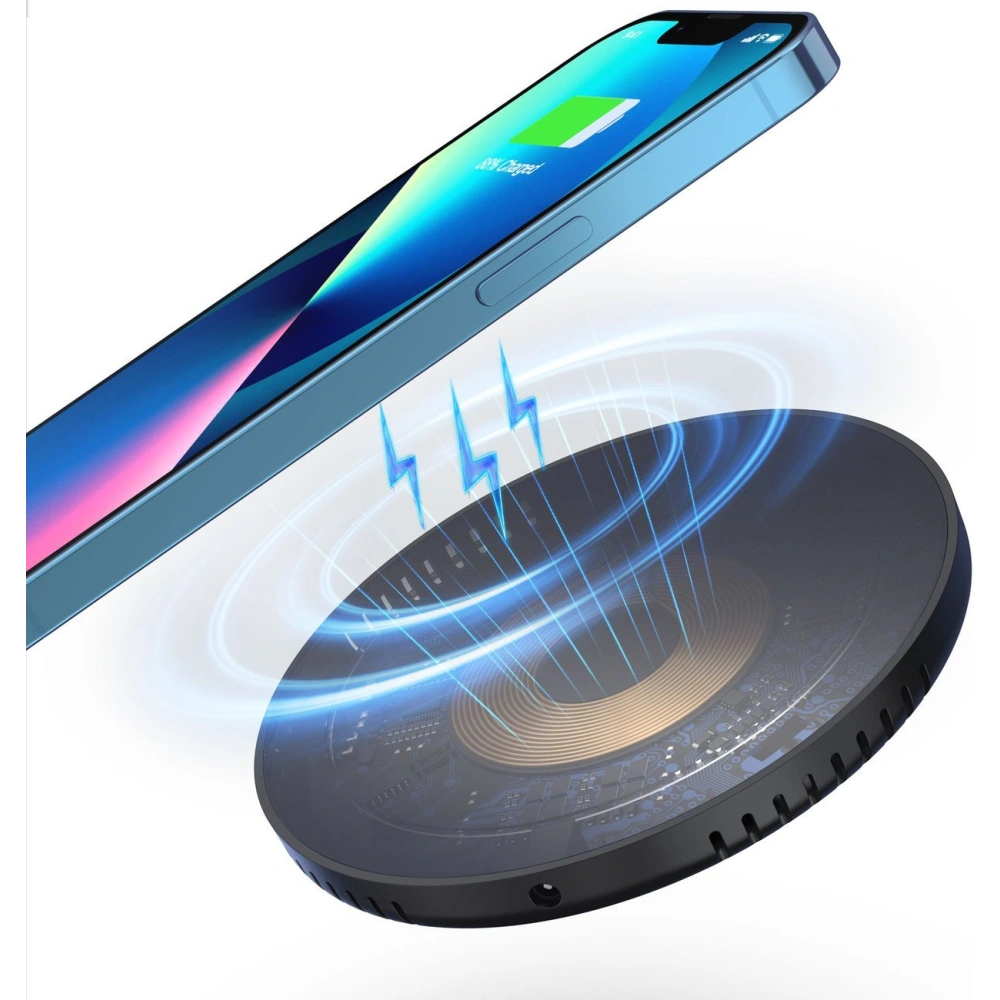 Hurtownia GSM - Încărcător wireless de birou Choetech T590-F 10W + încărcător UE cu cablu negru - CHT145 - {ean13} - Hurt