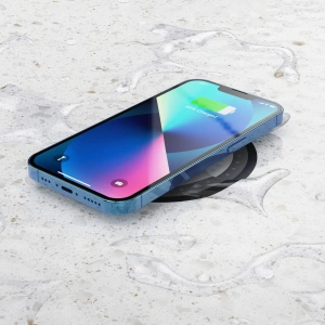 Bezdrátová nabíječka pod stůl Choetech T590-F 10W + EU nabíječka s kabelem černá
