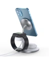 Hurtownia GSM - Bezprzewodowa ładowarka magnetyczna Choetech T586-F MagSafe 3w1 do iPhone/AirPods/Apple Watch biały - CHT146 - {ean13} - Hurt