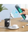 Hurtownia GSM - Kabelloses Magnet-Ladegerät Choetech T586-F MagSafe 3w1 für iPhone/AirPods/Apple Watch weiß - CHT146 - {ean13} - Hurt