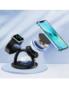 Hurtownia GSM - Vezeték nélküli töltőállomás Choetech T587-F 3w1 iPhone 12/13/14, AirPods Pro, Apple Watch fekete - CHT150 - {ean13} - Hurt