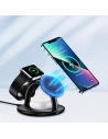 Hurtownia GSM - Bezdrátová nabíjecí stanice Choetech T587-F 3w1 iPhone 12/13/14, AirPods Pro, Apple Watch černá - CHT150 - {ean13} - Hurt