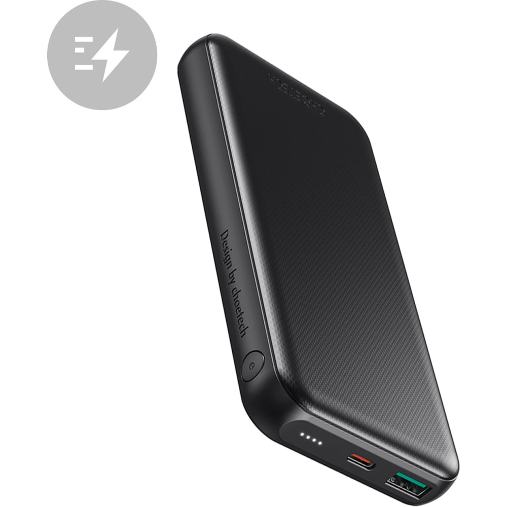Hurtownia GSM - Powerbank Choetech 10000mAh 18W QC PD USB-A/USB-C černý - CHT152 - {ean13} - Hurt