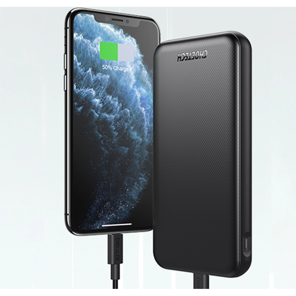Hurtownia GSM - Powerbank Choetech 10000mAh 18W QC PD USB-A/USB-C černý - CHT152 - {ean13} - Hurt