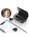 Hurtownia GSM - TWS Kopfhörer Choetech BH-T05 wasserdicht mit Solarpanel und 2500mAh Powerbank schwarz - CHT153 - {ean13} - Hurt