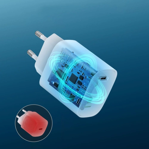 Ładowarka sieciowa Choetech Q5004 20W PD biała [2 PACK]