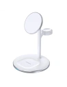 Hurtownia GSM - Vezeték nélküli töltőállomás Choetech T585-F 3w1 iPhone 12/13, AirPods Pro, Apple Watch fehér - CHT156 - {ean13} - Hurt