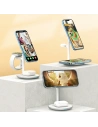 Hurtownia GSM - Vezeték nélküli töltőállomás Choetech T585-F 3w1 iPhone 12/13, AirPods Pro, Apple Watch fehér - CHT156 - {ean13} - Hurt