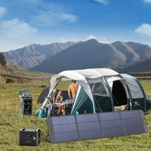 Hurtownia GSM - Solarni nabíječka Choetech SC011 200W přenosný solární panel černý - CHT158 - {ean13} - Hurt