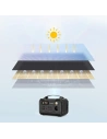 Hurtownia GSM - Încărcător solar Choetech SC009-V2 100W pliabil USB-C, 2xUSB-A PD QC negru - CHT159 - {ean13} - Hurt