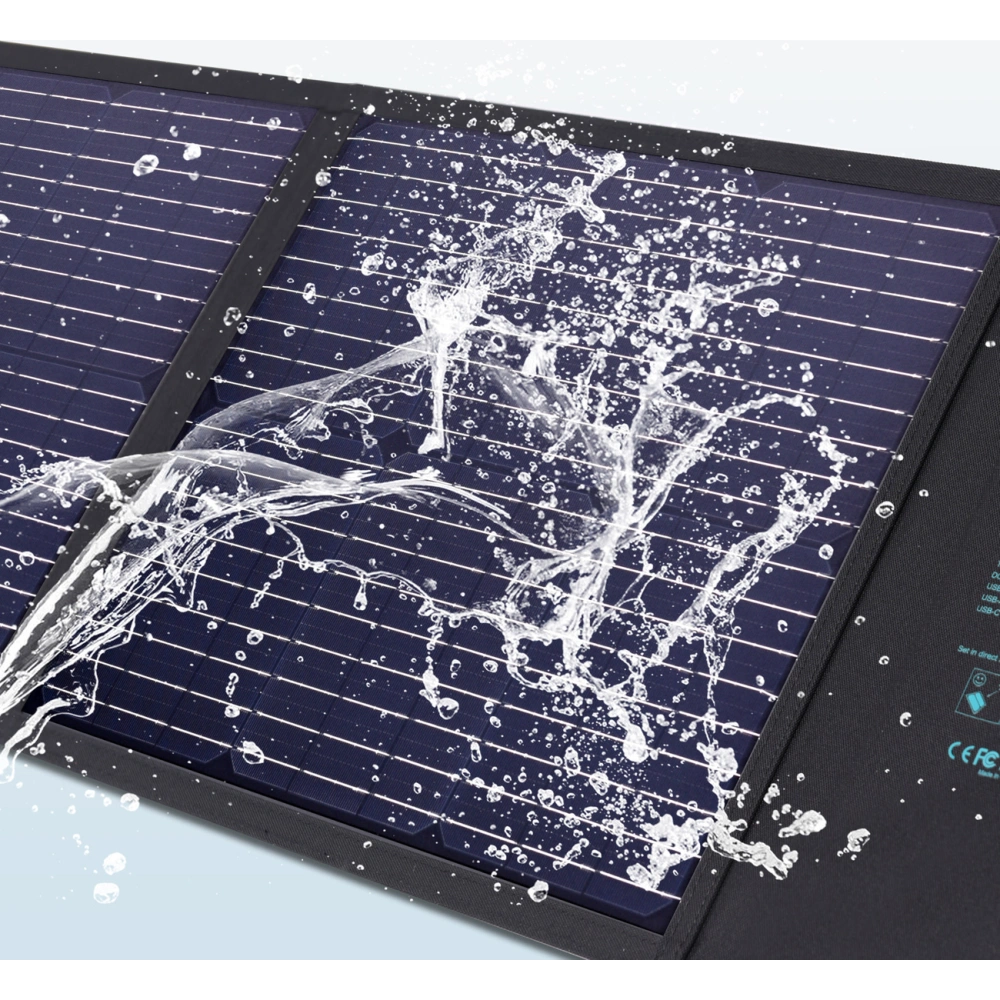 Hurtownia GSM - Ładowarka solarna Choetech SC009-V2 100W składana USB-C, 2xUSB-A PD QC czarna - CHT159 - {ean13} - Hurt