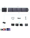 Wholesale Choetech SC009-V2 Solar Charger Foldable 100W USB-C, 2xUSB-A PD QC black - CHT159 - {ean13} - Hurt