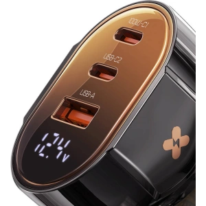 Hurtownia GSM - Autós töltő Mcdodo CC-2310 2xUSB-C + USB-A kijelzővel 100W - MDD140 - {ean13} - Hurt