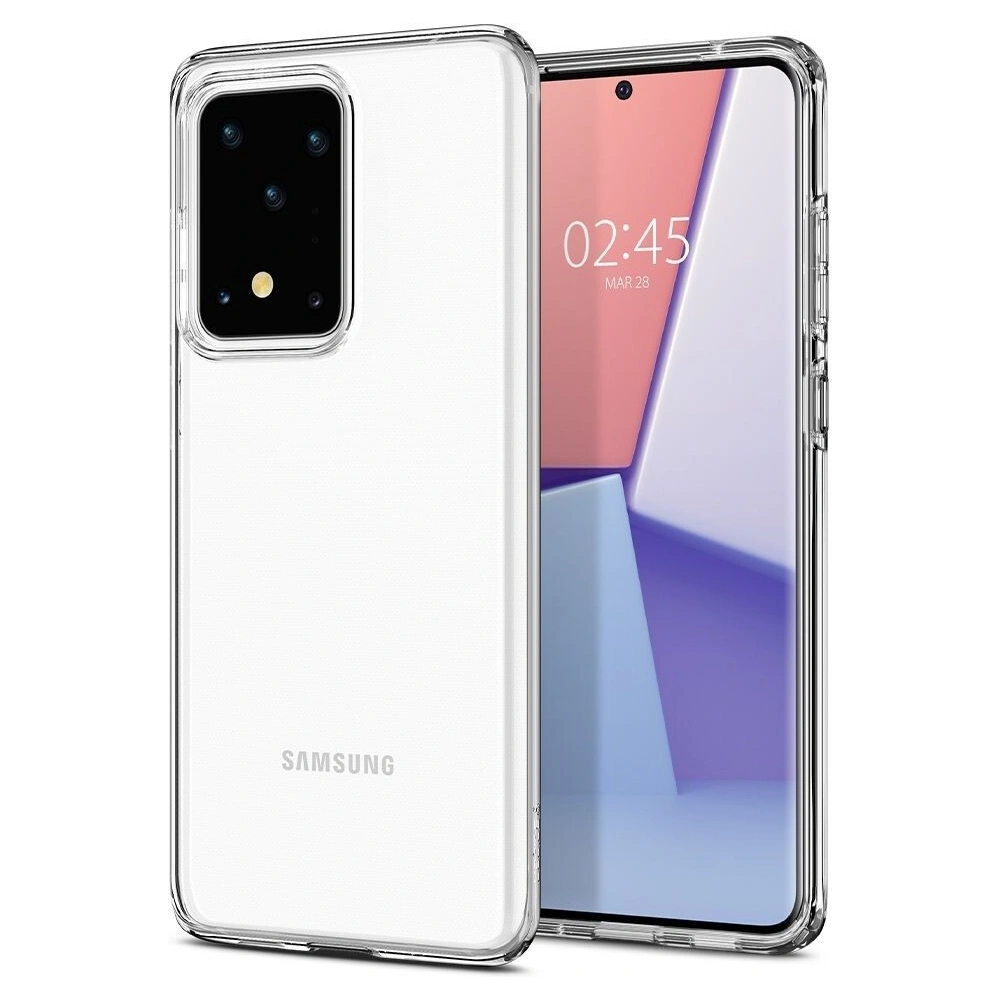 Hurtownia GSM - Spigen Samsung Carcasă Liquid Crystal Galaxy S20 Ultra Crystal Clear - SPN543CL - {ean13} - Hurt