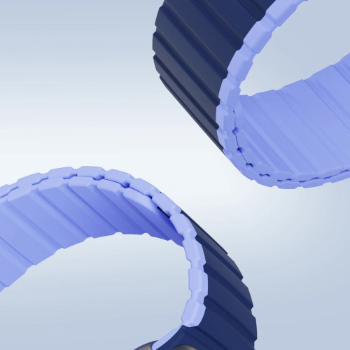 Pasek magnetyczny Dux Ducis Strap (22mm LD Version) Samsung Galaxy Watch 3 45mm/S3/Huawei Watch Ultimate/GT3 SE 46mm niebieski