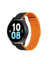 Magnetisches Band Dux Ducis Strap 22mm LD Version Galaxy Watch 3 45mm/S3/Huawei Watch Ultimate/GT3 SE 46mm schwarz-orange