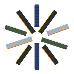 Wholesale Dux Ducis Magnetic Strap (22mm LD Version) Samsung Galaxy Watch 3 45mm/S3/Huawei Watch Ultimate/GT3 SE 46mm black-yellow - DDS1721 - {ean13} - Hurt