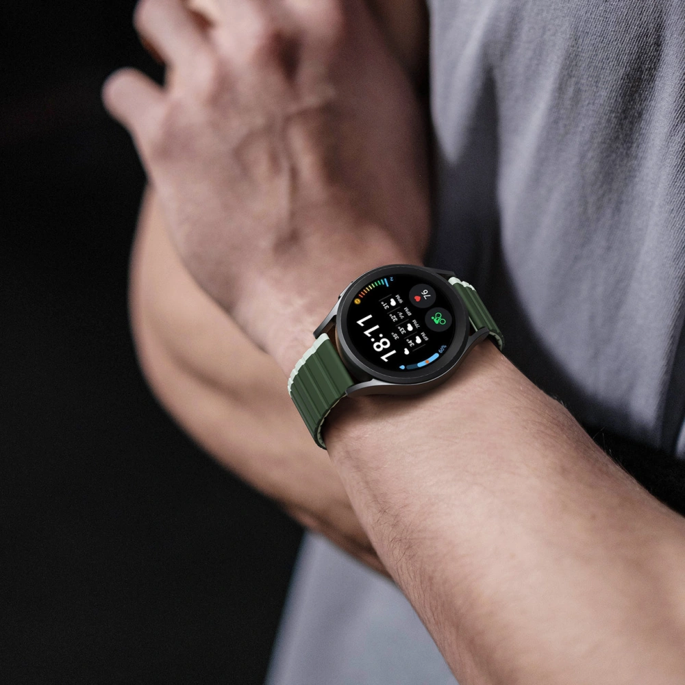 Hurtownia GSM - Páskový magnet Dux Ducis Strap (20mm LD verze) Samsung Galaxy Watch 6 Pro/6/6 Classic/5 Pro/5/5 Classic zelený - DDS1722 - {ean13} - Hurt