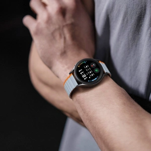 Hurtownia GSM - Páskový magnetický Dux Ducis Strap (20mm LD verze) Samsung Galaxy Watch 6 Pro/6/6 Classic/5 Pro/5/5 Classic šedo-oranžový - DDS1724 - {ean13} - Hurt