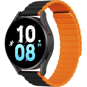 Hurtownia GSM - Pásky magnetický Dux Ducis Strap (20mm LD Version) Samsung Galaxy Watch 6 Pro/6/6 Classic/5 Pro/5/5 Classic černá-oranžová - DDS1725 - {ean13} - Hurt