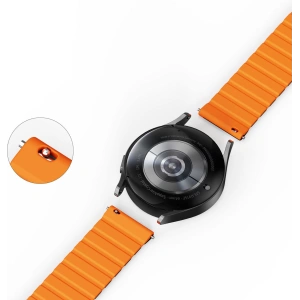 Hurtownia GSM - Pásky magnetický Dux Ducis Strap (20mm LD Version) Samsung Galaxy Watch 6 Pro/6/6 Classic/5 Pro/5/5 Classic černá-oranžová - DDS1725 - {ean13} - Hurt