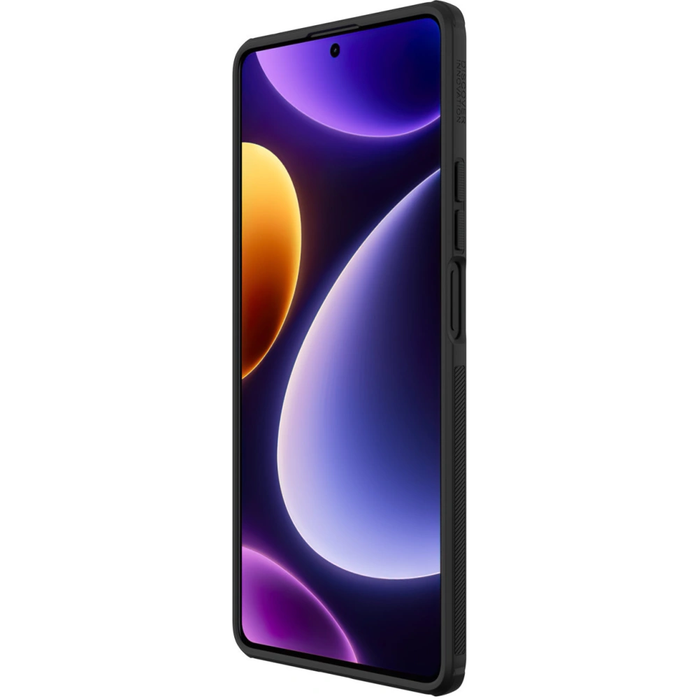 Hurtownia GSM - Etui Nillkin Super Frosted Shield Pro Xiaomi Redmi Note 12 Turbo/Poco F5 fekete - NLK1146 - {ean13} - Hurt