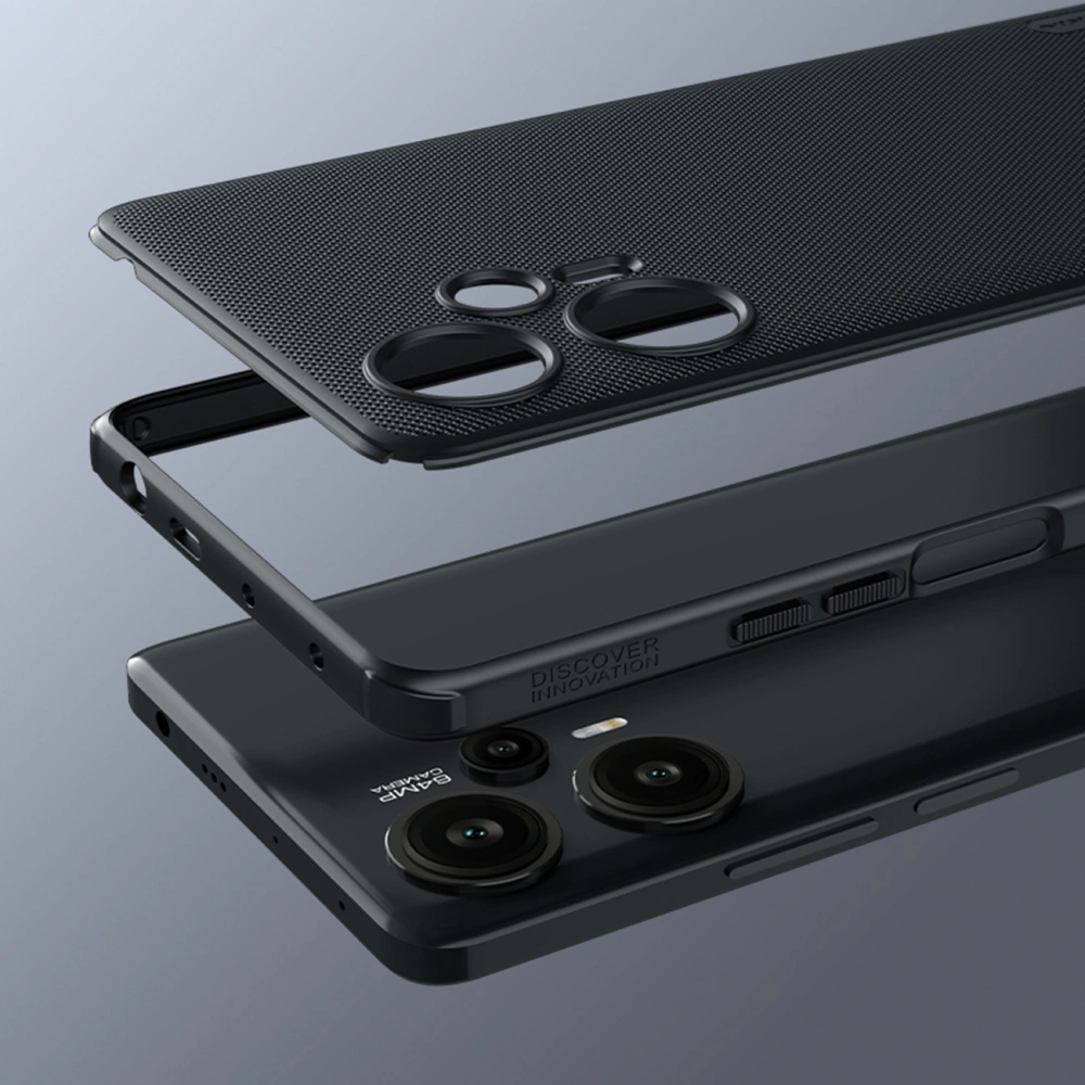 Wholesale Nillkin Super Frosted Shield Pro Xiaomi Redmi Note 12 Turbo/Poco F5 black - NLK1146 - {ean13} - Hurt