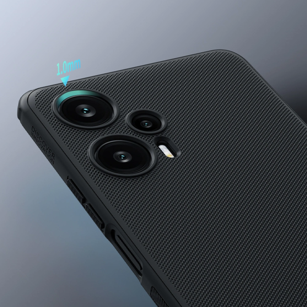 Wholesale Nillkin Super Frosted Shield Pro Xiaomi Redmi Note 12 Turbo/Poco F5 black - NLK1146 - {ean13} - Hurt