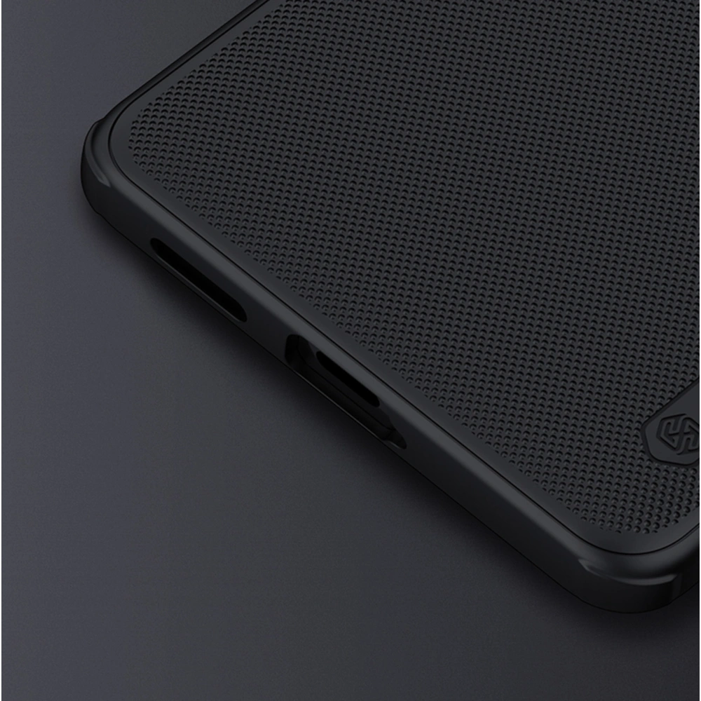 Hurtownia GSM - Etui Nillkin Super Frosted Shield Pro Xiaomi Redmi Note 12 Turbo/Poco F5 fekete - NLK1146 - {ean13} - Hurt