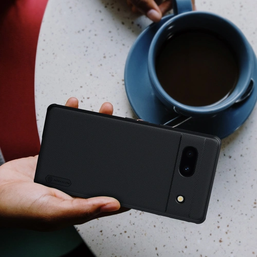 Etui Nillkin Super Frosted Shield Pro Google Pixel 7a czarne