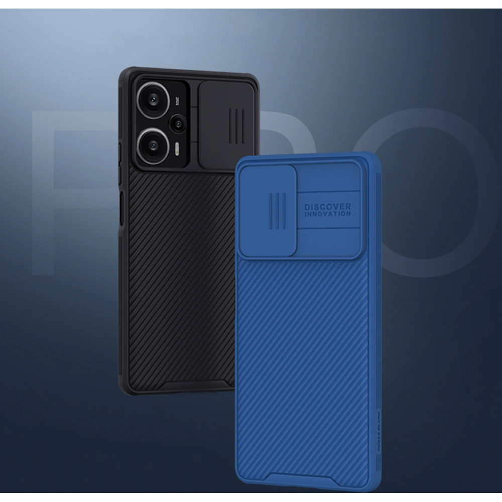 Hurtownia GSM - Etui Nillkin CamShield Pro Xiaomi Redmi Note 12 Turbo/Poco F5 fekete - NLK1149 - {ean13} - Hurt