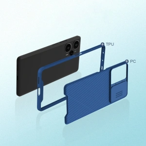 Hurtownia GSM - Etui Nillkin CamShield Pro Xiaomi Redmi Note 12 Turbo/Poco F5 negre - NLK1149 - {ean13} - Hurt