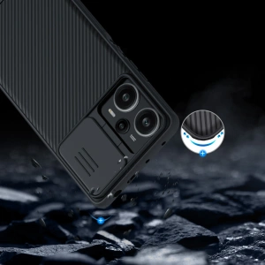 Wholesale Nillkin CamShield Pro Xiaomi Redmi Note 12 Turbo/Poco F5 black - NLK1149 - {ean13} - Hurt