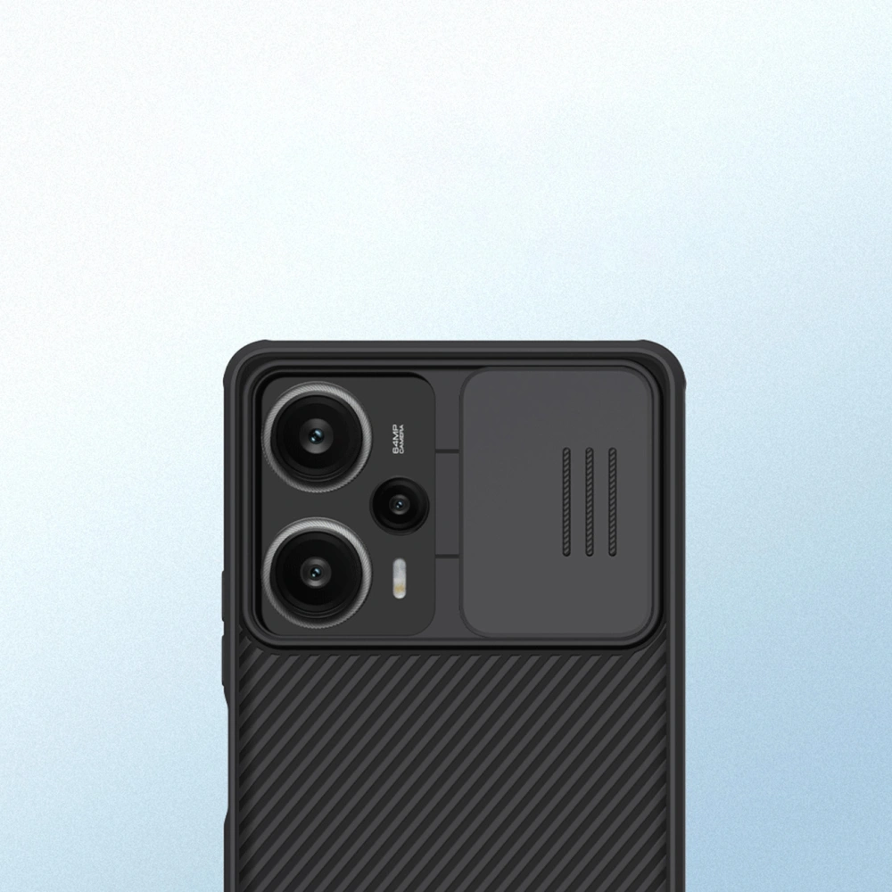 Hurtownia GSM - Etui Nillkin CamShield Pro Xiaomi Redmi Note 12 Turbo/Poco F5 fekete - NLK1149 - {ean13} - Hurt