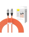 Kábel Baseus CoolPlay Sorozat USB-C/Lightning 20W 2m (narancssárga)