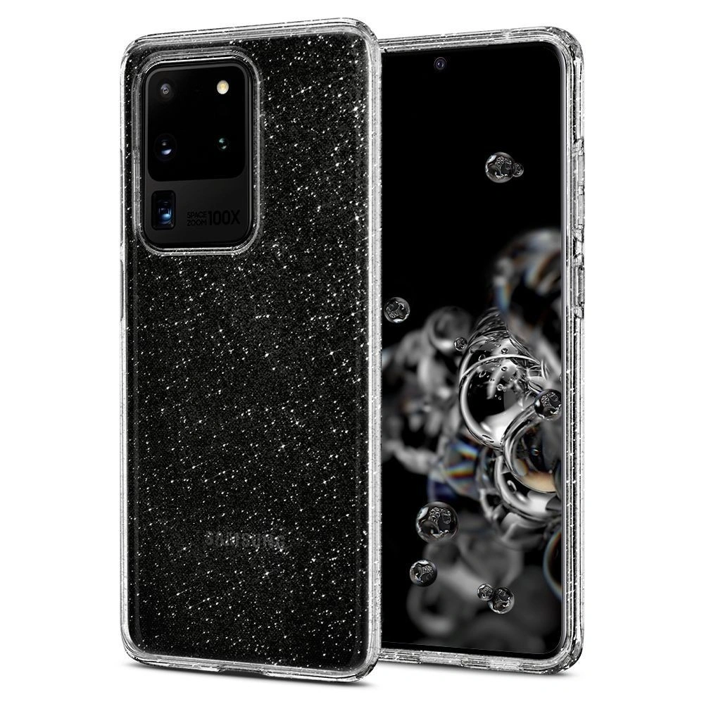 Hurtownia GSM - Spigen Samsung Carcasă Liquid Crystal Galaxy S20 Ultra Glitter Crystal - SPN545CL - {ean13} - Hurt