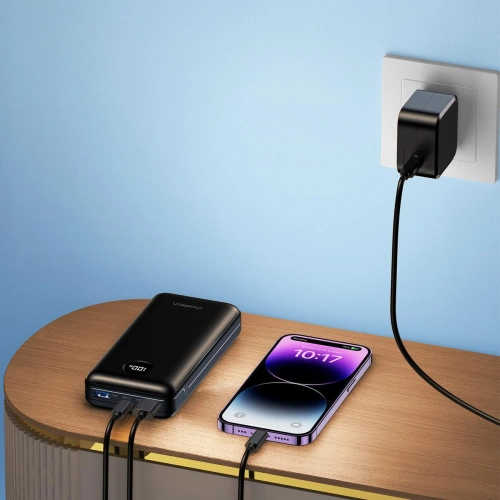 Powerbank Choetech B653 PD 45W 20000mAh czarny