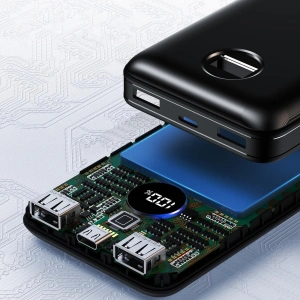 Powerbank Choetech B653 PD 45W 20000mAh černý