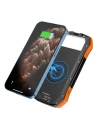 Hurtownia GSM - Solární powerbanka s bezdrátovým nabíjením Choetech B659 10000mAh Qi 5W oranžová - CHT167 - {ean13} - Hurt
